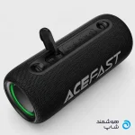 نمای جانبی اسپیکر بلوتوثیacefast-k2-air همراه با پورت فلش خور و rgb