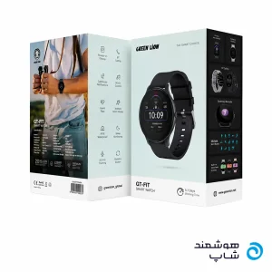 عکس جعبه ساعت هوشمند بلوتوثی گرین لاین مدل Green Lion GT-FIT دارای ip68 و باتری 230 میلی آمپری